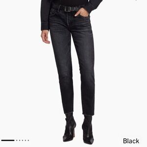 Moussy vintage low rise tapered jeans